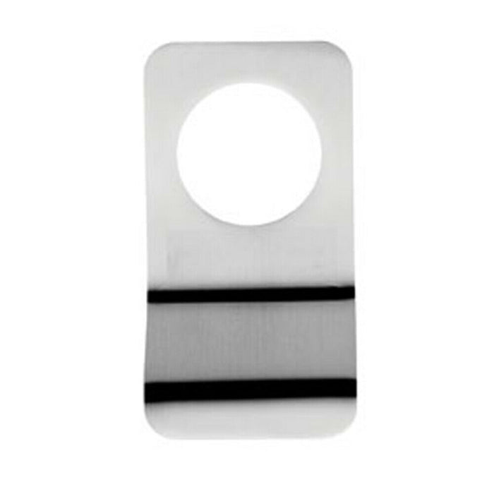 Rim Profile Cylinder Latch Pull External Door Handle Satin Stainless Steel Loops