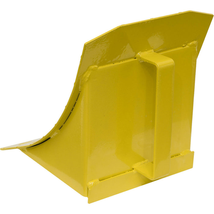 Heavy Duty Steel Wheel Chock - 3.13kg Weight - For Vehicles up to 15 Tonne Loops