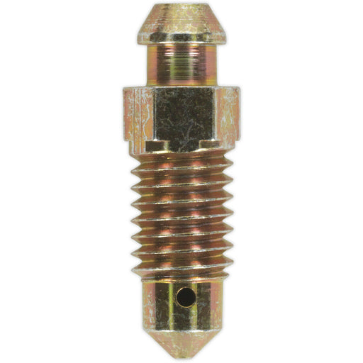 10 PACK M8 x 24mm Brake Bleed Screw - 1.25mm Pitch - Fits 3/16 Inch Pipes Loops