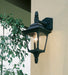 Outdoor IP44 Wall Light Sconce Black LED E27 100W Bulb External d00314 Loops