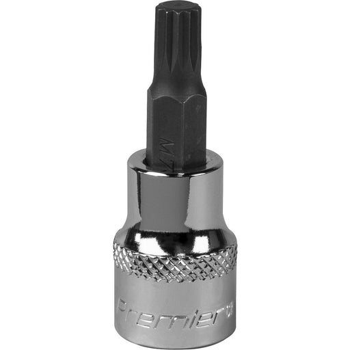 M7 Forged Spline Socket Bit - 3/8" Square Drive - Chrome Vanadium Wrench Socket Loops