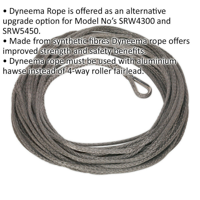 9mm x 26m Dyneema Rope - Suitable For ys09217 & ys09218 Self Recovery Winch Loops