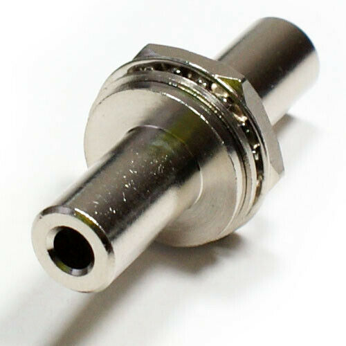 3.5mm Stereo Coupler Adapter - Chassis Panel Mount Jack to Female Socket Loops