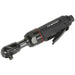 Mini Air Powered Ratchet Wrench - 3/8" Sq Drive - Twist Reverse - Composite Grip Loops