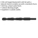12 x 150mm HSS Roll Forged Blacksmith Drill Bit - Reduced Shank - 120mm Flute Loops
