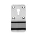 Lock Profile Cylinder Latch Pull External Door Handle Satin Stainless Steel Loops
