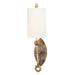Wall Light Sconce Gold Cream and Putty LED E27 60W Bulb Loops