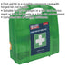 Medium First Aid Kit - Durable Composite Case - Medical Emergency - BS8599-1 Loops