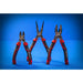 3 Piece High Leverage Pliers Set - Serrated Jaws - Corrosion Resistant Loops
