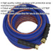 Extra Heavy Duty Air Hose with 1/2 Inch BSP Unions - 15 Metre Length - 13mm Bore Loops