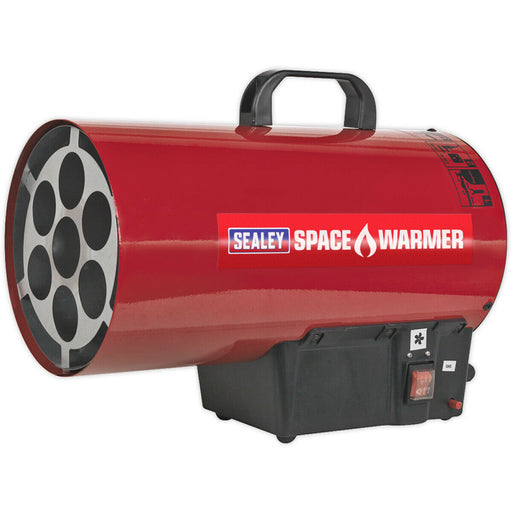 Space Warmer Propane Heater - 40500 Btu/hr - Gas Regulator & Hose - 230V Loops