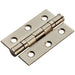 Door Handle & Latch Pack Satin Nickel Low Profile Round Lever Slim Backplate Loops