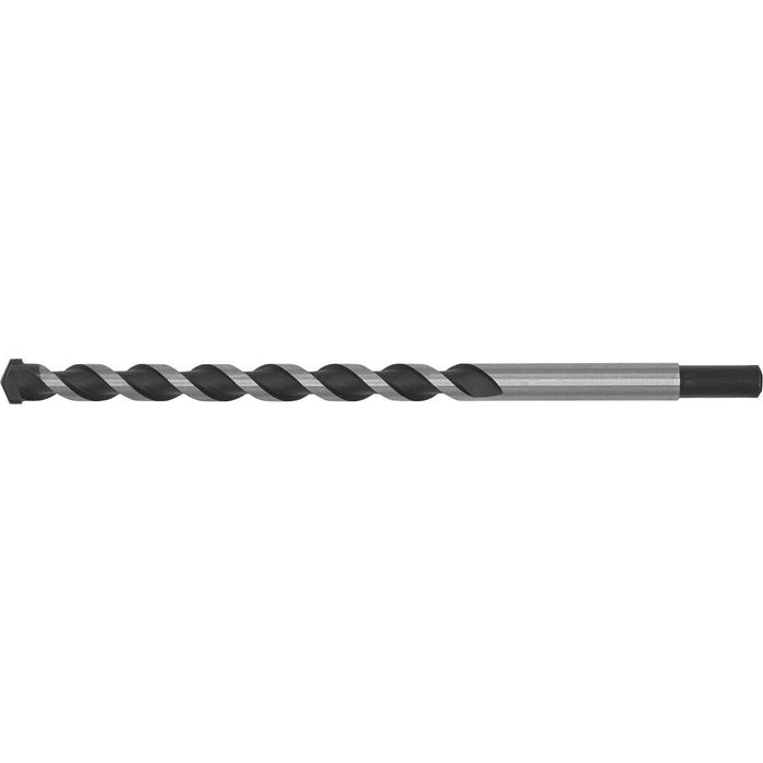 18 x 300mm Rotary Impact Drill Bit - Straight Shank - Masonry Material Drill Loops