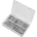 230pc Split-Pins Set - Various Metric & Imperial LARGE Sizes - Split Cotter Pin Loops