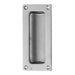 Recessed Sliding Door Flush Pull 102 x 45mm 10.5mm Depth Polished Chrome Loops