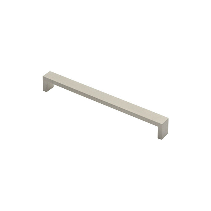 Rectangular D Bar Pull Handle 232 x 20mm 242mm Fixing Centres Stainless Steel Loops