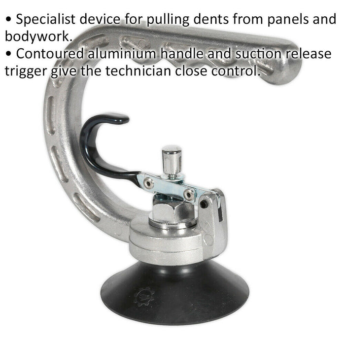 75mm Professional Dent Puller - Car Panel Bodywork Tool - 10kg Pull Capacity Loops