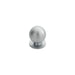 2x Solid Ball Cupboard Door Knob 30mm Diameter Satin Chrome Cabinet Handle Loops