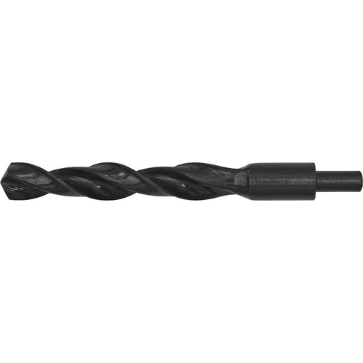 23 x 215mm HSS Roll Forged Blacksmith Drill Bit - Reduced Shank - 145mm Flute Loops