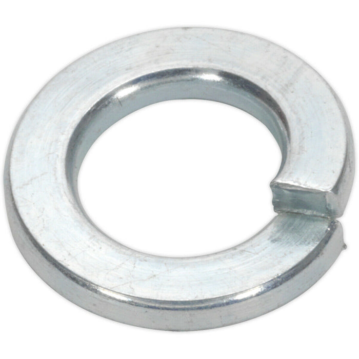 50 PACK Metric Spring Washer - M8 - DIN 127B - Zinc Plated Metal Spacer Loops