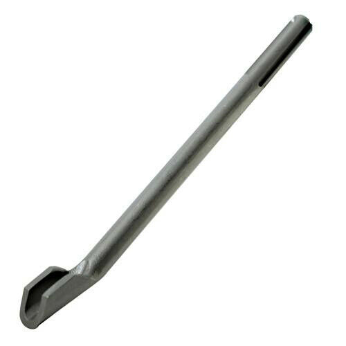 25mm x 300mm SDS Max Gouging Chisel Drill Bit 18mm Round Shank Loops