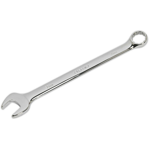 30mm Steel Combination Spanner - Long Slim Design Combo Wrench - Chrome Vanadium Loops