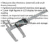 Digital Brake Disc & Drum Caliper - LCD Display - 0mm to 150mm Range - Steel Loops