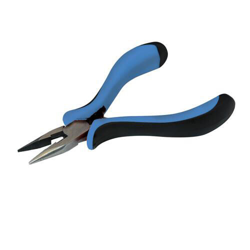 130mm Long Nose Mini Pliers Soft Grip Handles Portable Small Hand DIY Tool Loops