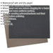 25 PACK Wet & Dry Abrasive Sand Paper - 230 x 280mm - 240 Grit - Waterproof Loops