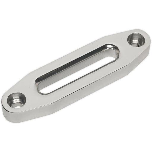 Aluminium Hawse Fairlead - 124mm Centres - Suitable for Synthetic Winch Rope Loops