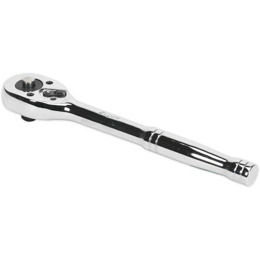 45-Tooth Flip Reverse Ratchet Wrench - 3/8 Inch Sq Drive - Pear Head Design Loops