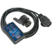 13-Pin Towing Socket Tester - DVSA Approved - 12V - 4.9m Cable - Classes 4 5 & 7 Loops