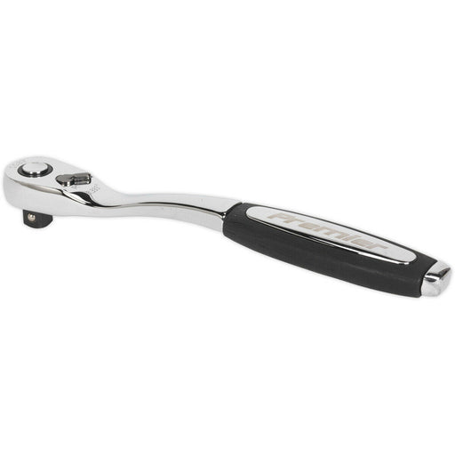 Offset Pear-Head Ratchet Wrench - 1/2" Sq Drive - Flip Reverse - 108-Tooth Loops