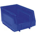 38 PACK Blue 150 x 240 x 130mm Plastic Storage Bin - Warehouse Part Picking Tray Loops