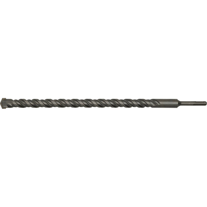 26 x 450mm SDS Plus Drill Bit - Fully Hardened & Ground - Smooth Drilling Loops