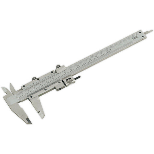150mm Vernier Calipers - Hardened & Tempered - Dual Locking Carriage - Case Loops