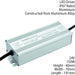 IP67 OUTDOOR 24V DC 150W LED Driver / Transformer Low Voltage Power Converter Loops
