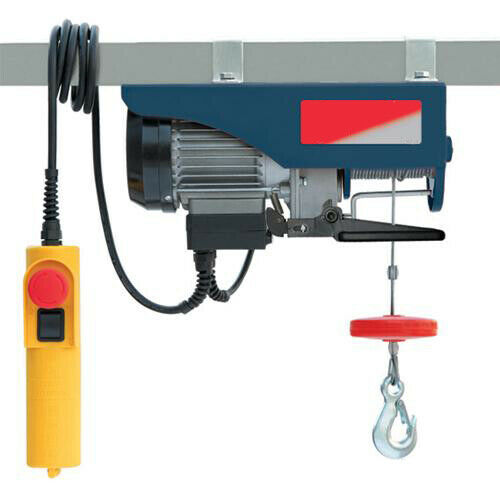 500W Electric Hoist Max 250kg With Overload Cut Out Lift Pulley Loops
