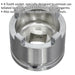 43mm Motorcycle Swingarm Castellated Locknut Socket - 4 Pin / Tooth 1/2" Drive Loops