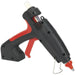 80W Electric Glue Gun - Composite Housing - Folding Stand - Hot Glue Adhesive Loops