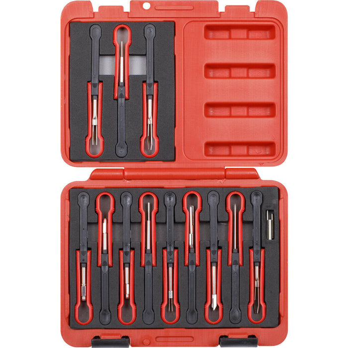 15 Piece Universal Cable Ejection Tool Set - Cable Extraction & Contact Ejection Loops