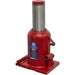 50 Tonne Bottle Jack - Machine Welded Base & Reservoir - 450mm Maximum Height Loops