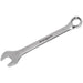 Hardened Steel Combination Spanner - 25mm - Polished Chrome Vanadium Wrench Loops