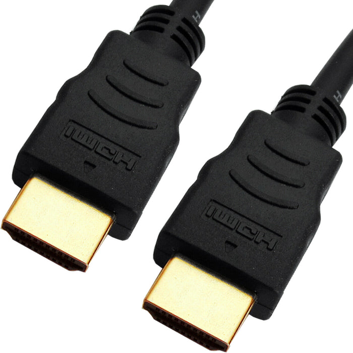 0.15m HDMI Male to Plug Short Patch Cable Lead Coupler High Speed 4K 1080p Sky Loops