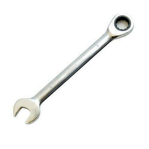 17mm Fixed Head Ratchet Combination Spanner Metric Gear Loops