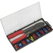 Crimping Tool & Assorted Terminal Set - Insulated Grips - Wire Stripper & Cutter Loops