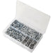 1010 Piece Spring Washer Assortment - M6 to M16 - Partitioned Storage Box Loops