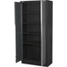 915mm Full Height Modular Floor Cabinet - Double Doors - Four Adjustable Shelves Loops