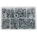 1070 Piece Form A Flat Washer Assortment - M5 to M16 - Partitioned Storage Box Loops