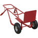 300kg Heavy Duty Lay Flat Sack Truck & Pneumatic Tyres - Tubular Steel Frame Loops